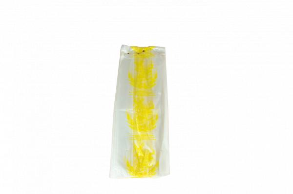 SAC PAIN BIOSOURCE JAUNE 12+5X35CM