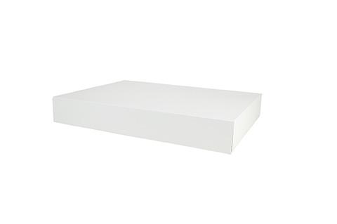 BOITE TRAITEUR BLANCHE 35X26+6CM