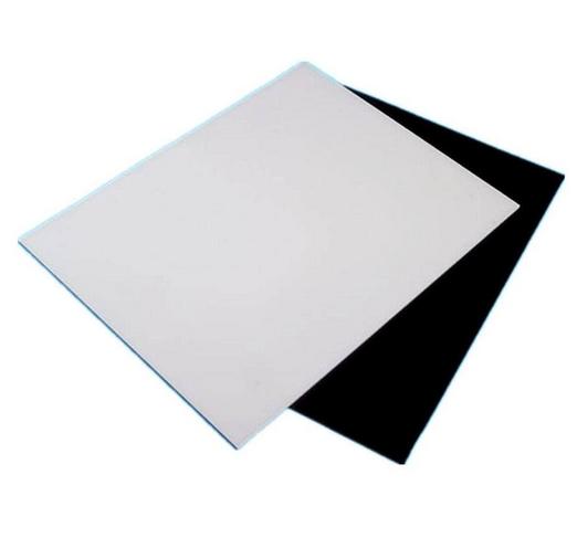 PLAQUE BLANC NOIR 30X40 CM
