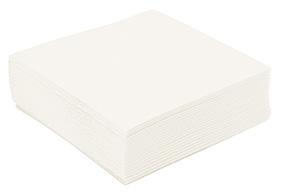 SERVIETTE COCKTAIL 20X20 BLANCHE