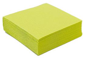 SERVIETTE COCKTAIL 25X25 KIWI