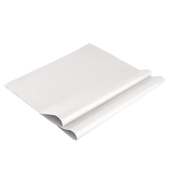 MOUSSELINE COULEUR BLANC 50X70CM