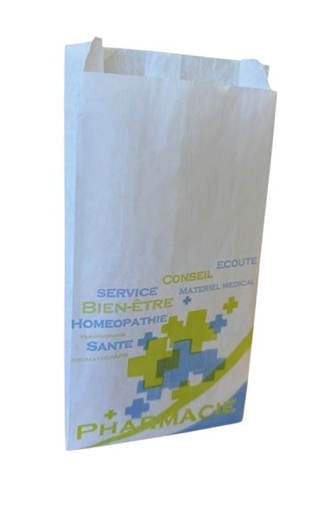 SAC SOUFFLET PHARMA 12+5X24CM PASTEL