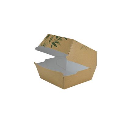 BOITE BURGER MOTIF 12X5CM