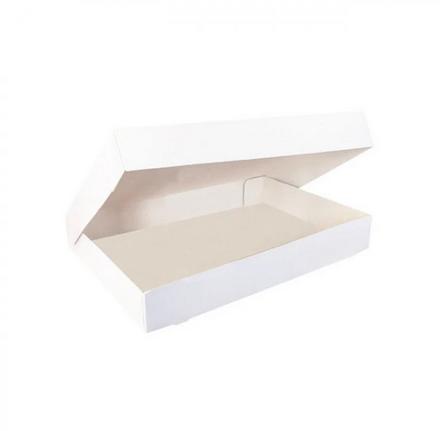 BOITE BLANCHE ECLAIR 26X14X6 CM