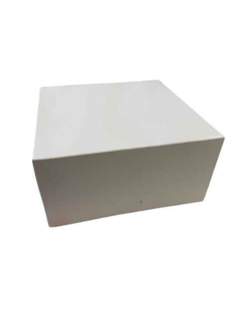 BOITE PATISSIERE BLANCHE 23X10CM