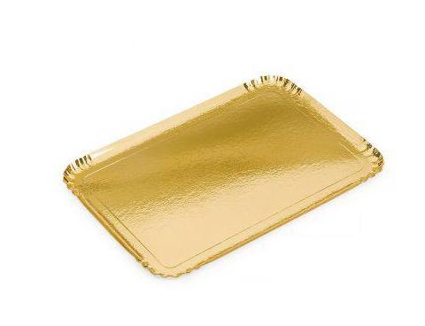 PLATEAU TRAITEUR OR 19X28CM-0