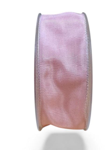 RUBAN ARME 40 MM ROSE 140165