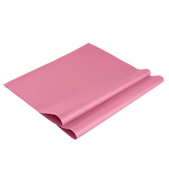 MOUSSELINE COULEUR ROSE 50X70CM