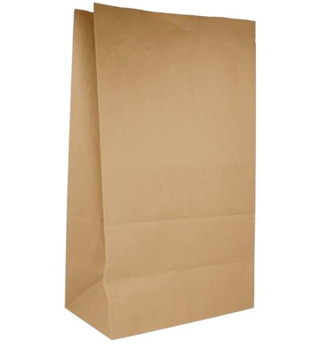 SAC SOS KRAFT BRUN 26+14X43 CM