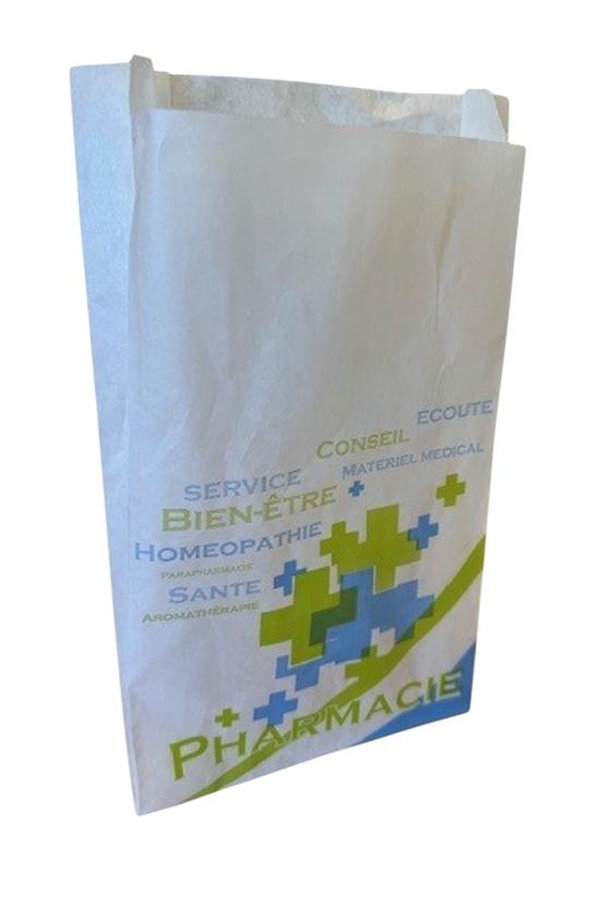 SAC SOUFFLET PHARMA 20+7X32CM PASTEL