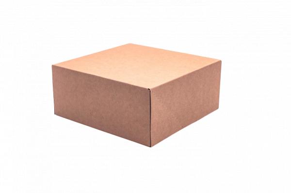 BOITE PATISSIERE BRUNE 20X8CM