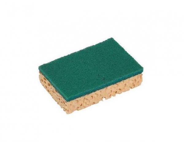 EPONGE DOUBLE FACE ABRASIF VERT X10-0