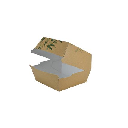 BOITE BURGER MOTIF 14X8CM