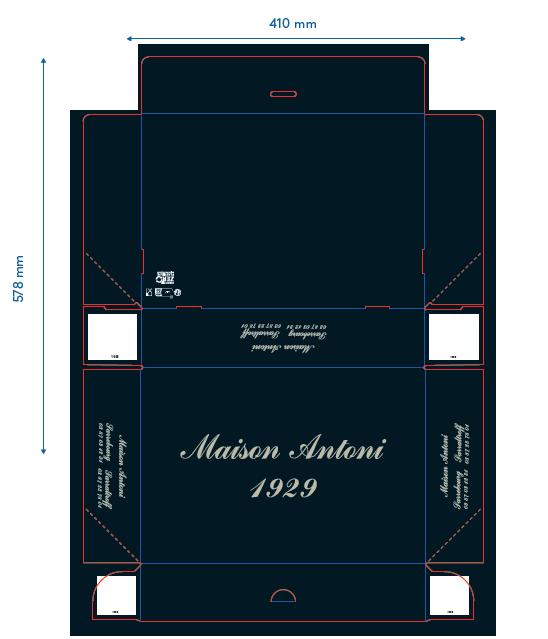 BOITE TRAITEUR 29X20X6 ANTONI PGRF-0
