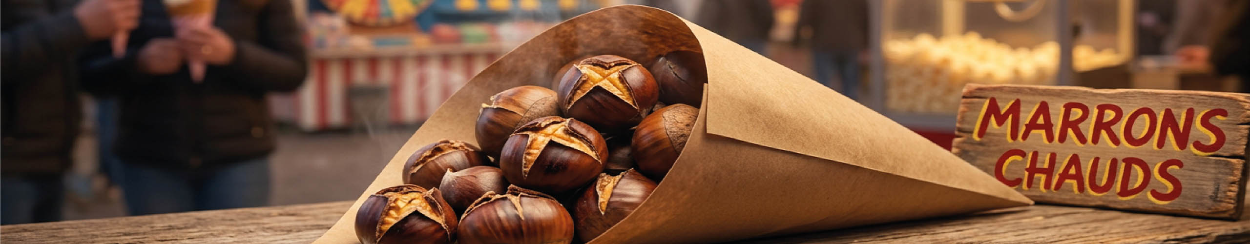 Cornets marrons