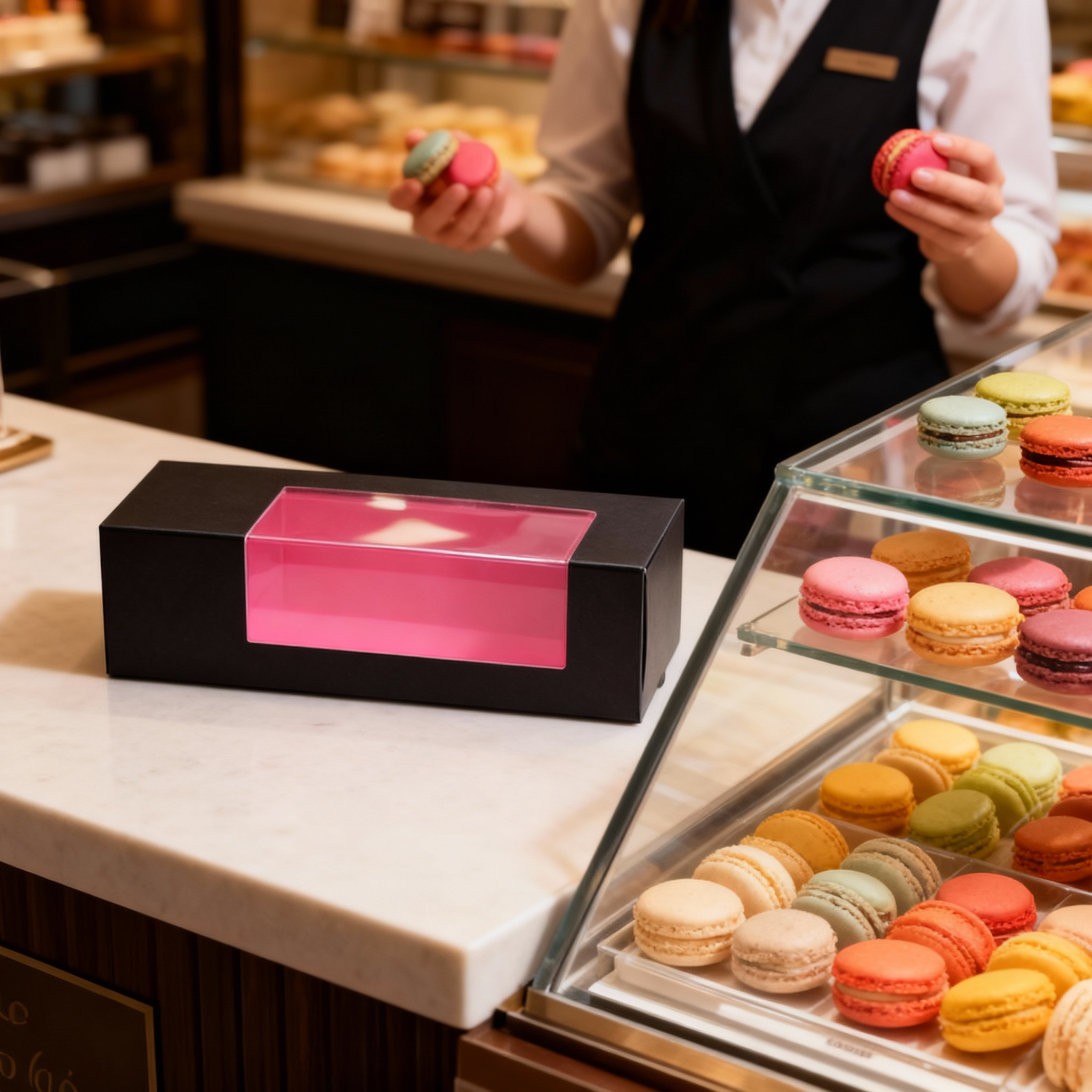 Boîte macarons