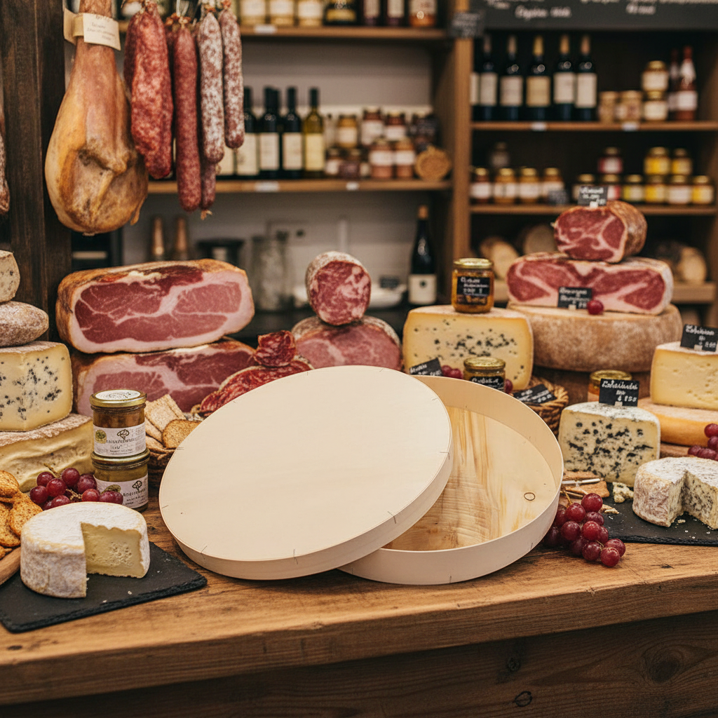 Boîte apéritif en bois de peuplier